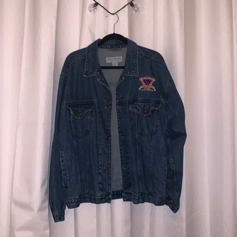 Vintage RARE Venetian Las Vegas denim jacket